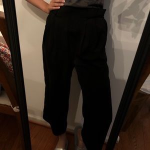Zara wide leg pants with pockets